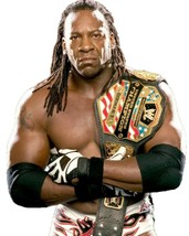 BOOKER T 8X10 PHOTO WRESTLING PICTURE WWE WITH BELT - $4.94