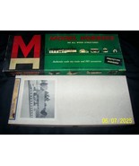 (2) Vintage HO Scale Wooden Building Kits MIB NOS - $580.91 MXN