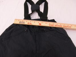 Youth The Childrens Place PLC 8 Black Polyester Blend Winter Snow Bib Ov... - $15.03