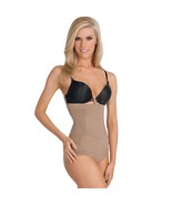 High Waist Panty Shaper Snap Crotch Torso Slimmer Shapewear Nude JF-004 ... - £31.59 GBP