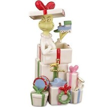 Lenox Grinch Gets The Gifts Figurine Dr. Seuss Toys Who Stole Christmas RARE NEW - £322.40 GBP