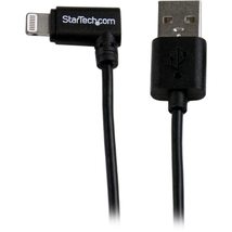 StarTech.com 1m (3ft) Black Apple 8-pin Lightning Connector to USB Cable for iPh - £22.66 GBP