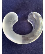 Patricia Von Musulin VTG Lucite XL Modernist Cuff Bracelet Museum Of Modern Art - $519.75