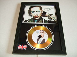 Marilyn Manson Signed Gold Cd Disc 09 - £13.55 GBP