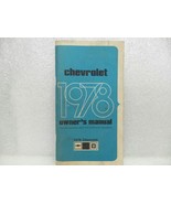1978 Chevrolet Chevy Owners Manual 16074 - £13.13 GBP