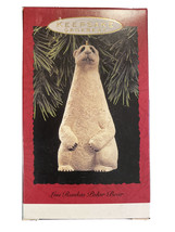 Hallmark &#39;Lou Rankin Polar Bear&#39; 1993 RARE Adorable Ornament New Old Stock - £9.74 GBP