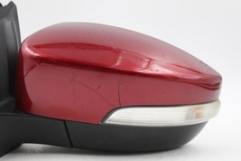 Left Ruby Red Driver Side View Mirror Power Signal 2015-2018 FORD FOCUS #1065... - $134.99