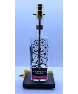 Heaven&#39;s Door Straight Bourbon Whiskey Liquor Bar Bottle TABLE LAMP Loun... - £43.90 GBP