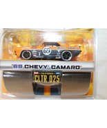 1/64 Scale Dub City Big Time Muscle, 1969 Chevy Camaro, Orange, Racing, ... - £24.37 GBP