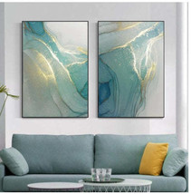 Abstract Liquid Fluid Art Poster Canvas Painting Modern Wall Picture Hom... - $4.18+
