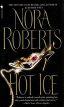 Hot Ice by Nora Roberts / 1987 Paperback Romantic Suspense - £0.89 GBP