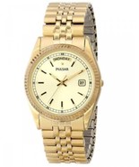 NEW* Pulsar Men&#39;s PVM004 Gold Color Watch Day/Date MSRP $125! - £91.59 GBP