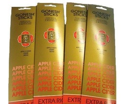 Gonesh Incense Sticks - Apple Cider lot of 4 - £7.66 GBP+