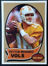 1970 Topps Style Peyton Manning Reprint - MINT - Tennessee Volunteers - £1.58 GBP