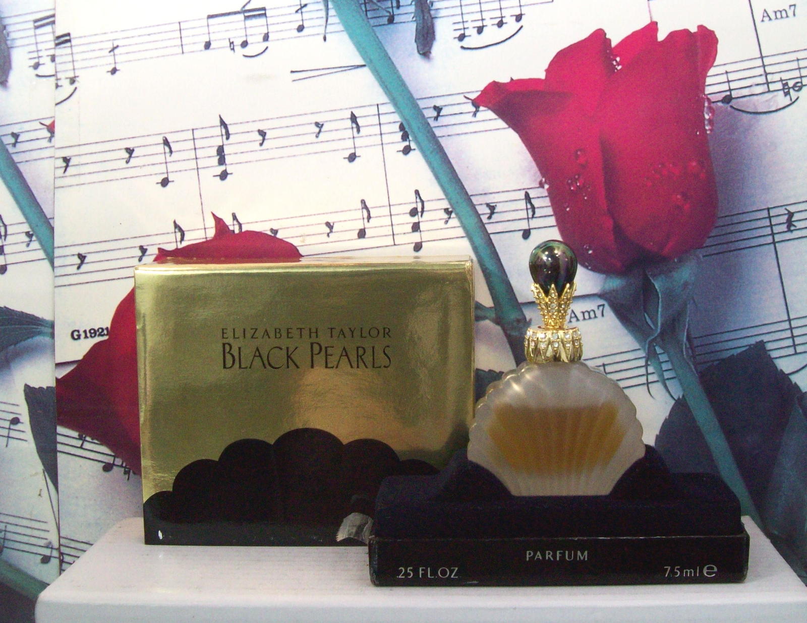 Black Pearls By Elizabeth Taylor 0.25 FL. OZ. Parfum / Perfume - $139.99