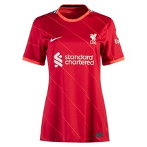 Nike Women&#39;s Liverpool Team 2021/22 Home Soccer Jersey Red Size Small - £65.79 GBP