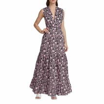 Hannah Artwear Hand Printed Chloe Maxi Dress in Viniti Size 0 US 0-2 new... - £74.24 GBP