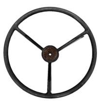 VINTAGE STEERING WHEEL BELIEVED TO BE FORD PLEASE SEE PICS - $89.09