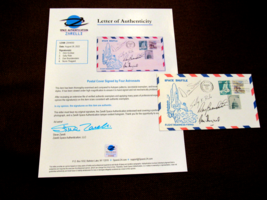 Dick Scobee Sally Ride Thagard Sts Nasa Astronauts Signed Auto Cover Zarelli Loa - £395.67 GBP