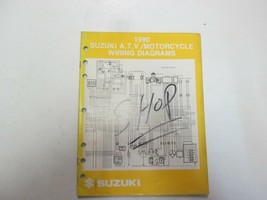 1990 Suzuki A.T.V. Motorcycle L Models Wiring Diagram Manual Factory OEM - £11.52 GBP