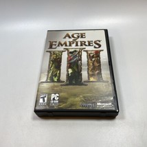 Age Of Empires III Microsoft PC Game 2005 Complete 3 Discs With Code AOE 3 - £5.74 GBP