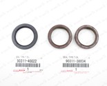 GENUINE FOR TOYOTA CAMRY AVALON ES 300 RX300 FRONT 3L CAM AND CRANK SEAL... - $23.45