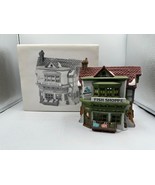 Dept 56 Dickens Heritage Village The Mermaid Fish Shoppe #5926-9 Box &amp; C... - $33.68