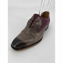 John Fluevog City Angels Istanbul Shoes Sz Women&#39;s 8.5 Purple Gray Oxfords - $147.00