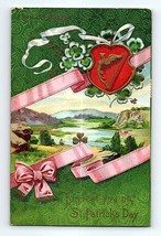 Erin Go Bragh St. Patrick&#39;s Day Holiday Postcard Antique Embossed - £6.11 GBP