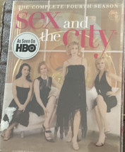 SEX AND THE CITY / THE COMPLETE FOURTH SEASON / NEW &amp; SEALED 4 DVD SET - $91.11 MXN
