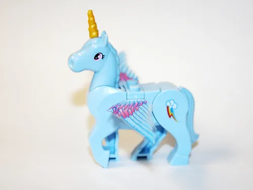 Rainbow Dash Unicorn Horse My Little Pony animal minifigure