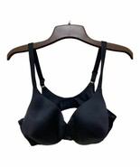 42C 3W11/3811 Black Bali One Smooth U Underwire Tagless Beige Satin Bra EUC - $23.98 CAD
