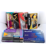 Various Brands Lot Of 8  Sealed New Blank Cassette Tapes - $27.08 CAD