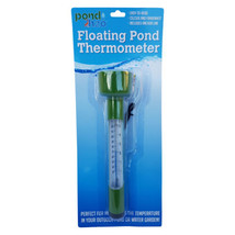 Floating Pond Thermometer With Tie Line Measures Pond Water Temperature - £11.83 GBP