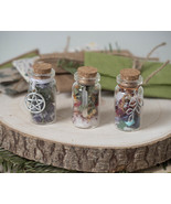 Personalized spell bottle, astrology amulet, custom potion  - $46.00