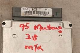 95 Ford Mustang 3.8L 5spd Manual ECU ECM PCM Engine Computer F4ZF-12A650-CD image 4