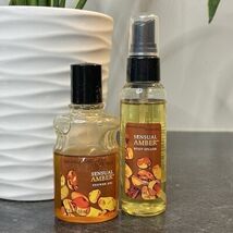 Bath &amp; Body Works Pleasures SENSUAL AMBER 2 oz Body Splash &amp; Shower Gel - $18.28 CAD
