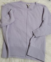 JOIE Women&#39;s Cashmere Wool Periwinkle Wide Crew Neck Sweater SZ XS - $35.63