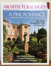 Architectural Digest May 2014 Most Beautiful Villa Tuscany Italy AD Maga... - £13.36 GBP