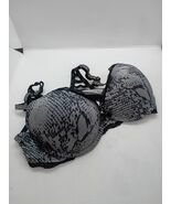 Bebe Intimates Lace Trim Push Up Bra 34C Underwire Padded Sexy - $4.95