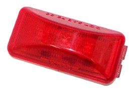 (4) Power Products LED15R 15 Series Red LED Rectangular Marker/Clearance... - £20.48 GBP