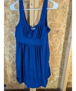 Womens Forever 21 Skater Dress Women&#39;s Medium Royal-Dark Blue - $21.78