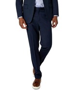Van Heusen Truman Men&#39;s Flex Plain Slim Fit Suit Pants Only - Navy-35x33 - $29.99