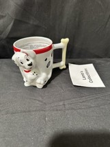 ShopDisney Store Authentic 101 Dalmatians figural mug coffee ceramic white cup  - £26.68 GBP