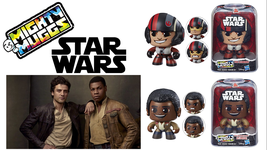 2 New Star Wars Mighty Muggs Figures - Poe Dameron &amp; Finn - $36.56 CAD
