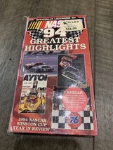 Nascar 1994 Greatest Highlights VHS Dale Earnhardt Rusty Wallace Jeff Gordon NIB - £8.16 GBP