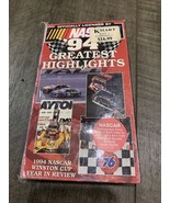 Nascar 1994 Greatest Highlights VHS Dale Earnhardt Rusty Wallace Jeff Go... - $10.44