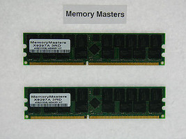 X9297A 4GB 2x2GB 184pin PC3200 ECC DDR Memory for Sun Fire V20z V40z - £34.76 GBP
