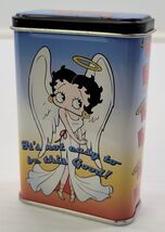 *C2) Vintage 2001 Small Vandor Collectible Betty Boop Keepsake Tin Angel... - $14.84