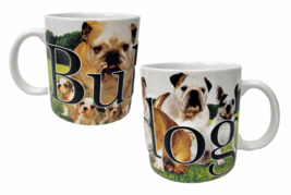 Bulldog Americaware Coffee Mug 3D Large 18oz Stoneware Pet Cup Dog Raise... - £10.24 GBP